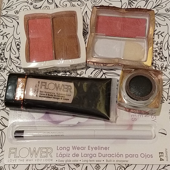 Flower Cosmetics makeup and Clinique bag set - Picture 2 of 15